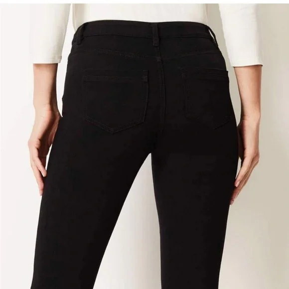 J. Jill Premium Flex High Rise Denim Legging Size 4 - Picture 4 of 10